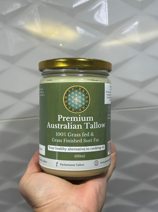 Premium Grass-Fed Cooking Tallow