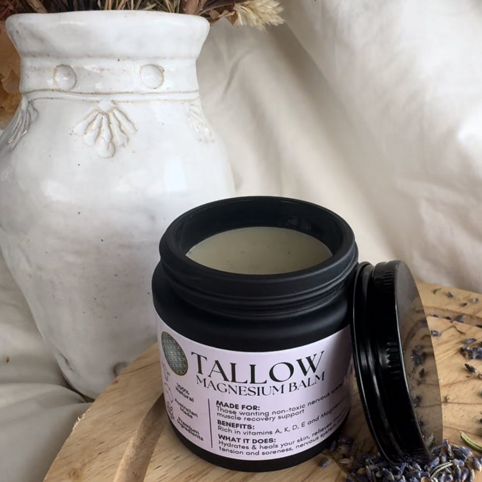Tallow Magnesium Balm natural skin care